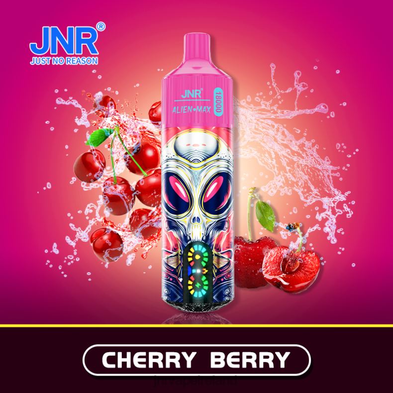 JNR vape Ireland H060P26 JNR ALIEN MAX Cherry Berry
