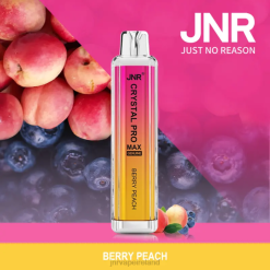 Berry Peach JNR vape Dublin 6X8L322 JNR CRYSTAL PROMAX