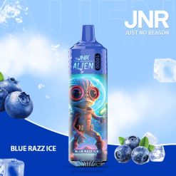 Blue Razz Ice JNR vape nicotine content 6X8L141 JNR ALIEN
