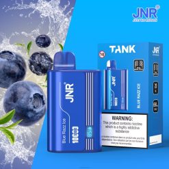 Blue Razz Ice JNR vape nicotine content 6X8L6 JNR TANK