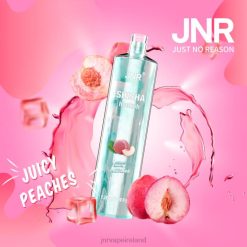 Juicy Peaches JNR vape price 6X8L180 JNR SHISHA